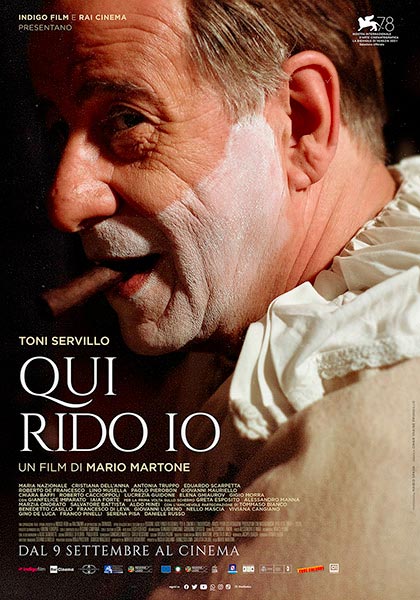 Qui Rido Io - di Mario Martone con Toni Servillo - presentato al Festival di Venezia