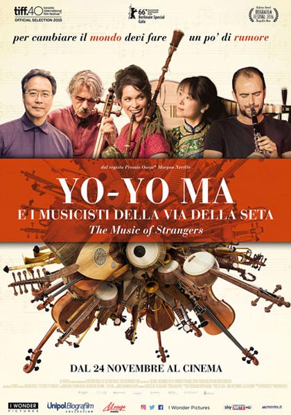 Yo Yo Ma e i musicisti della via della seta - Rassegna "Film e film" (precede aperitivo a tema ore 20.00 per chi desidera)
