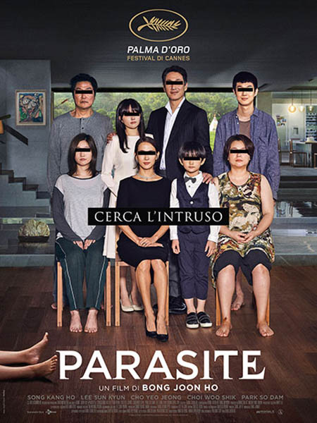 Rassegna Film&Film (prezzo ridotto in abbonamento a 4 euro): Parasite - vincitore del festival di Cannes come miglior film