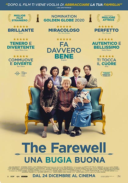 Rassegna Film&Film (prezzo ridotto in abbonamento a 4 euro): The Farewell - Una bugia buona