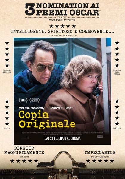 Rassegna Film&Film (prezzo ridotto in abbonamento a 4 euro): Copia Originale