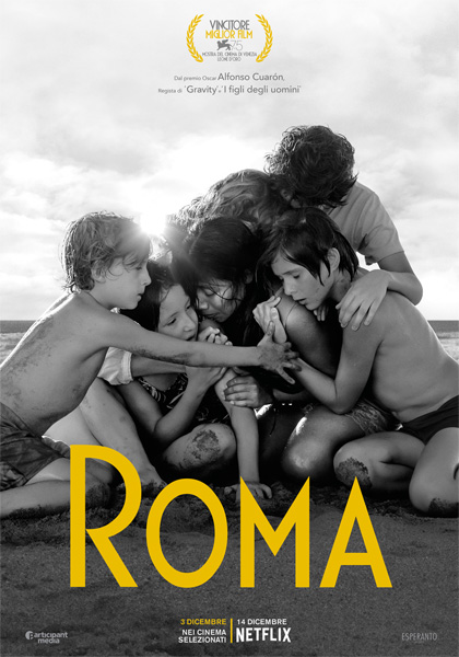 Rassegna Film&Film (prezzo ridotto in abbonamento a 4 euro): Roma in lingua originale con sottotitoli in italiano (vincitore del Leone d'oro alla 75ª Mostra internazionale d'arte cinematografica di Venezia)
