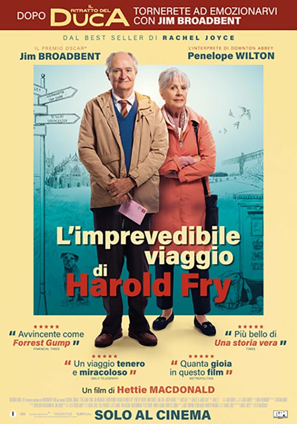 L'imprevedibile viaggio di Harold Fry - Biglietto a prezzo unico euro 6 per tutti